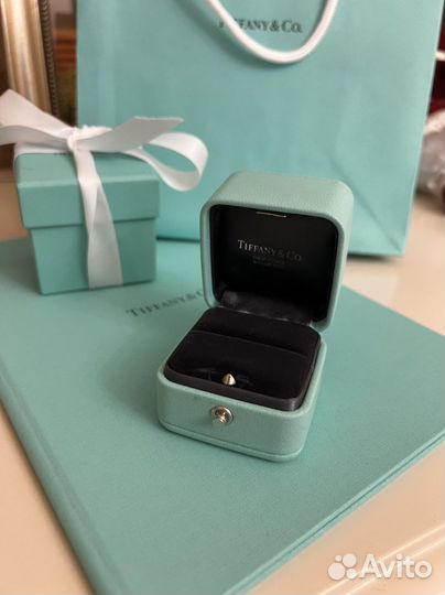Коробка Tiffany для кольца пакет коробка оригинал
