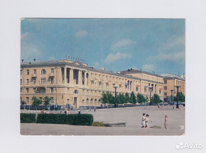 Открытки СССР Белгород 1969 Анфингер история виды