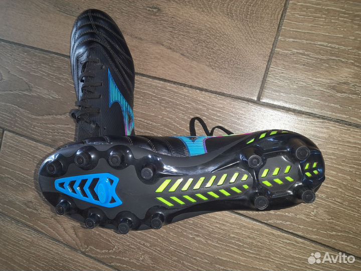 Футбольные бутсы Mizuno(шипы) р.42-43* кожа)