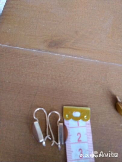 Серьги, кольцо