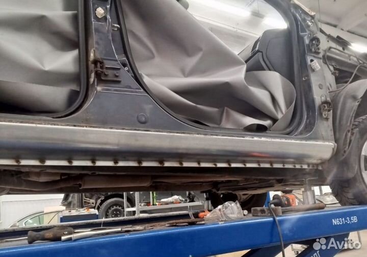 Новые пороги и арки для Nissan Wingroad