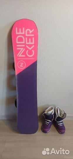 Сноуборд nidecker micron flake 140