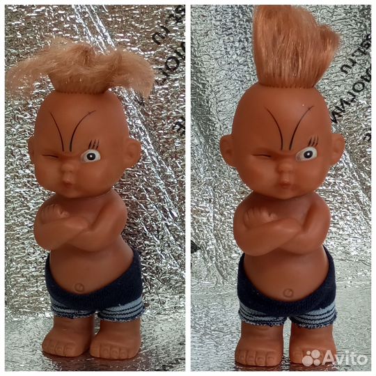 Игрушка Кукла Пупс Голыш 14см simba Клеймо Винил