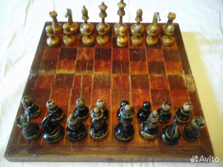 Шахматы деревянные СССР б/у