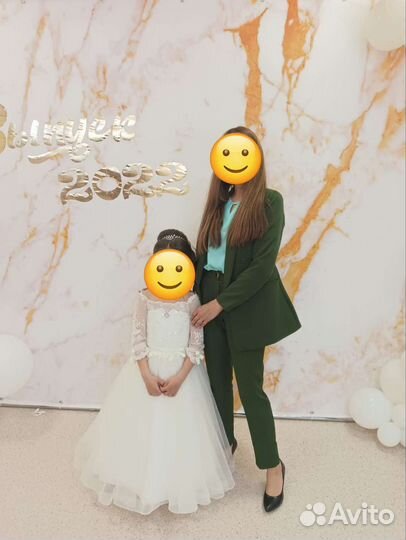 Нарядное платье для девочки 116 122 на выпускной