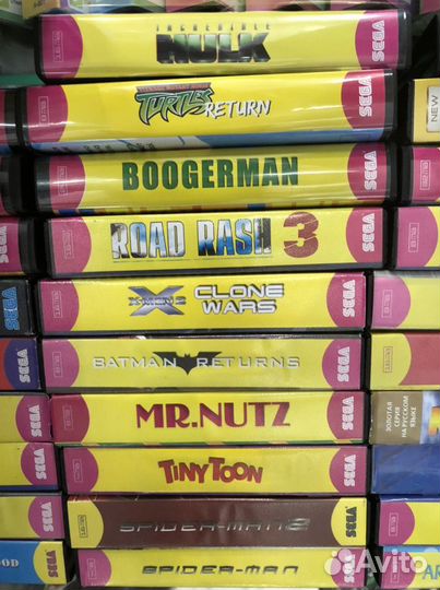 Картриджи sega Червяк Джим