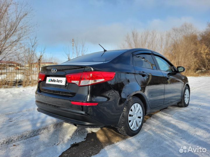 Kia Rio 1.6 МТ, 2017, 186 000 км