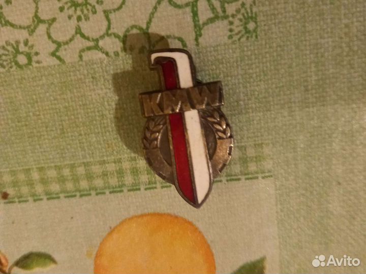 Польский военный значок