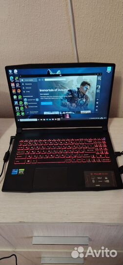 Игровой ноутбук msi