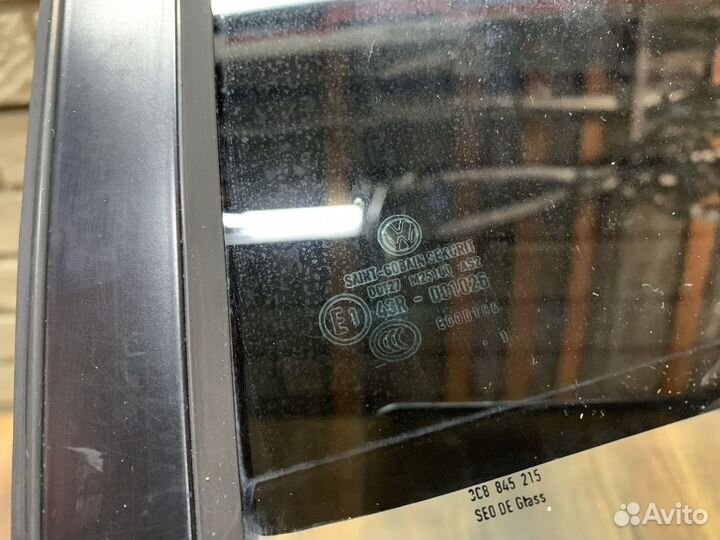 Volkswagen Passat CC Стекло двери задней форточка