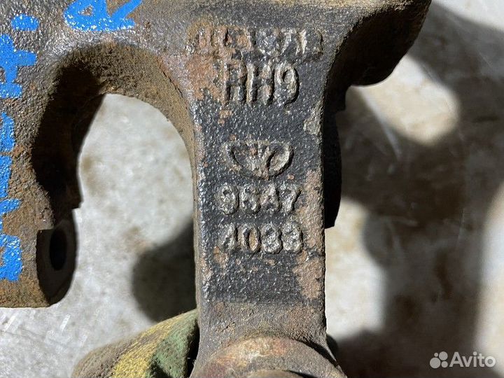 Кулак поворотный задний левый chevrolet lacetti 20