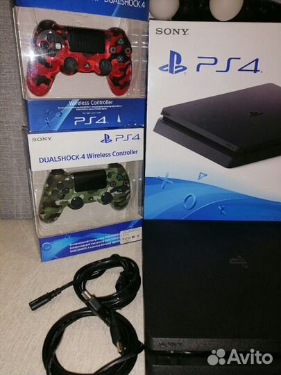 PS4 Slim с 75 топ.играми