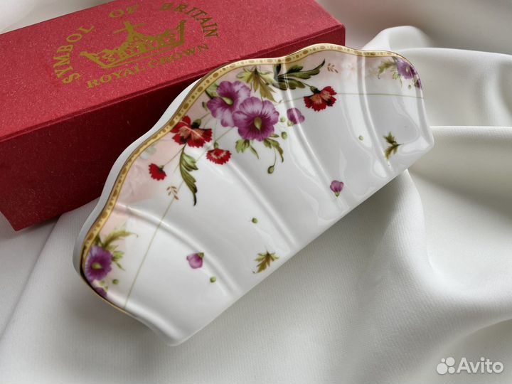 Салфетница фарфоровая Royal Crown новая
