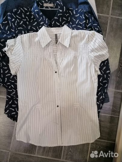 Блузки школьные на девочку р. 42-44 и сарафан