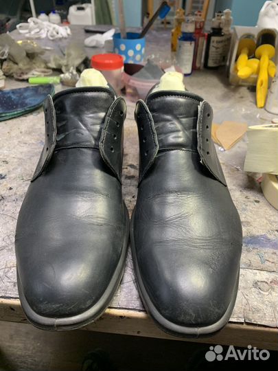 Химчистка и реставрация обуви