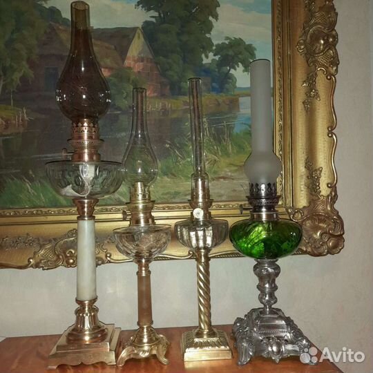 Коллекция керосиновых ламп