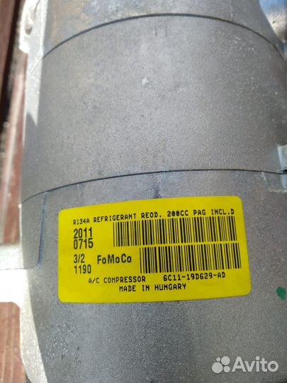 Компрессор кондиционера пежо боксёр,форд транзит