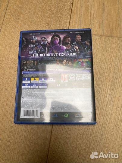 Игры для приставок ps4 Mortal Kombat два диска