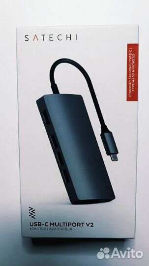 Разветвитель для компьютера Satechi Type-C Multi-P