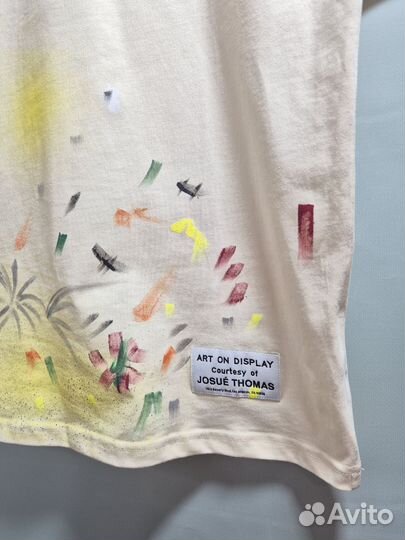 Футболка Lanvin gallery dept оверсайз топ 2025