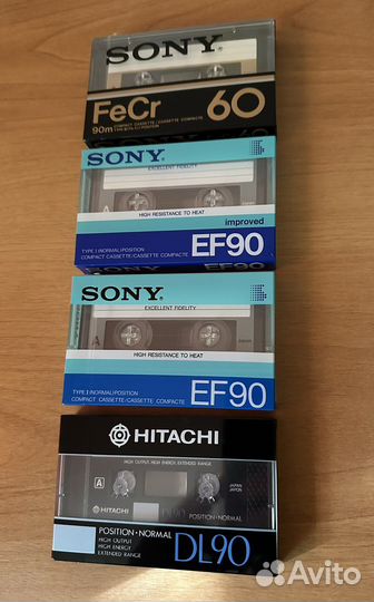 Кассеты Basf,Sony,denon,TDK,hitachi,JVC,Maxell