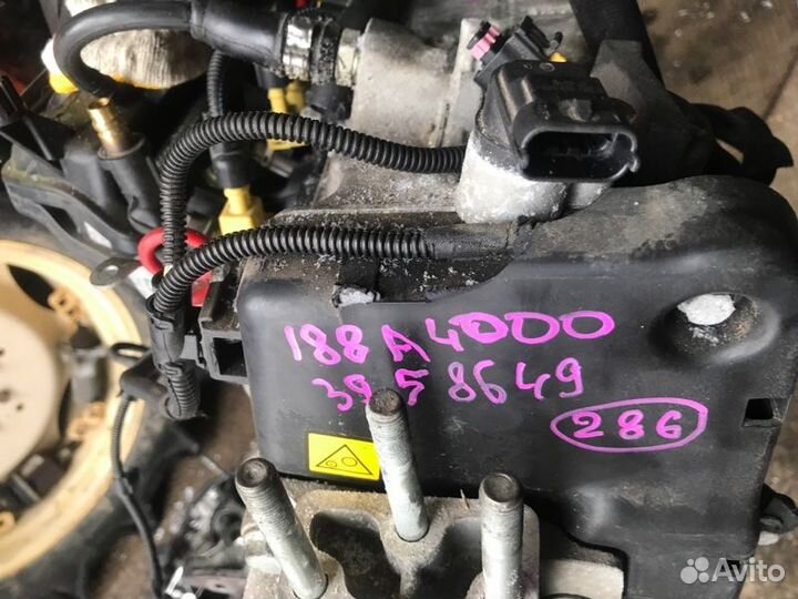 Двигатель Fiat Panda ZAF169 188A4000 2007