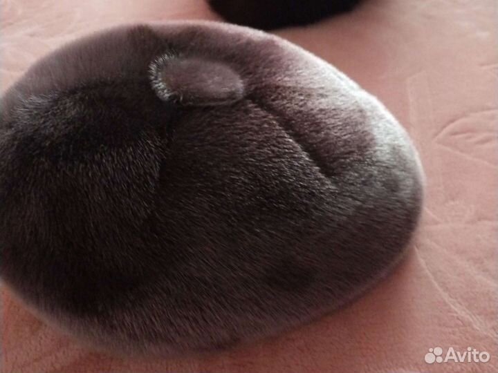 Меховая мужская кепка