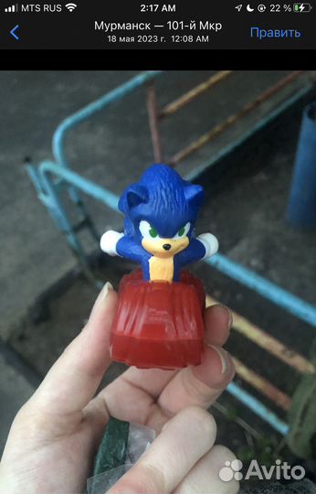 Фигурки sonic