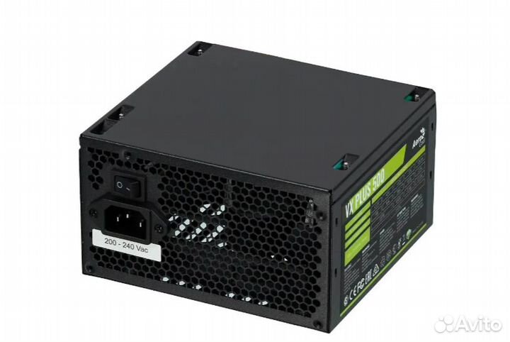Блок питания Aerocool VX plus 500W, 500Вт