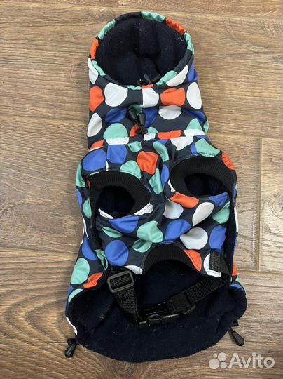Теплая куртка для собаки новая