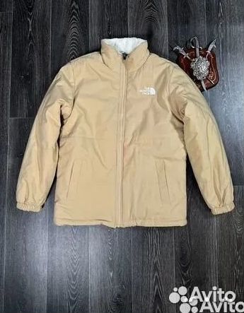 Двухсторонняя куртка The North Face барашка