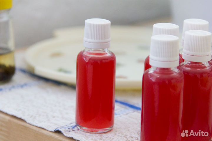 Органический розовый уксус (для лица и волос)