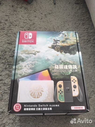 Nintendo switch oled limited edition (новая)