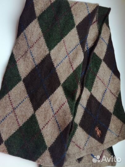 Шарф Polo Ralph Lauren овечья шерсть 100