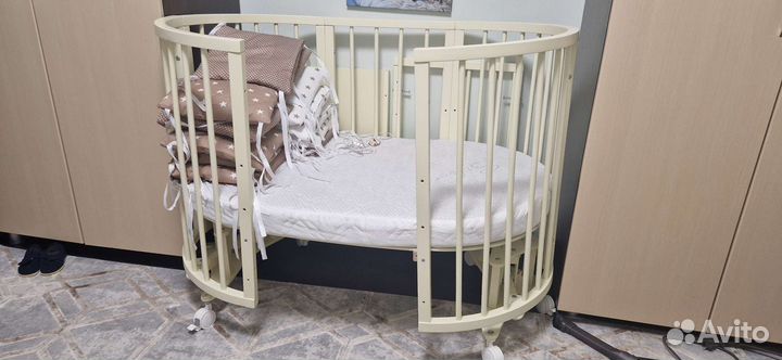 Детская кроватка трансформер 8 в 1