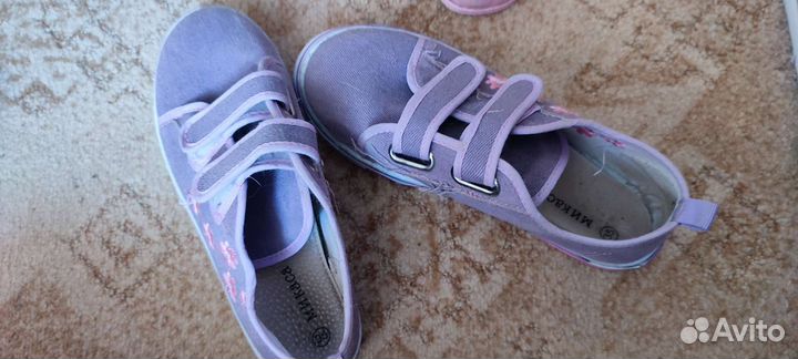 Кеды для девочки 35 размер
