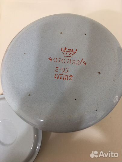 Бидон эмалированный СССР