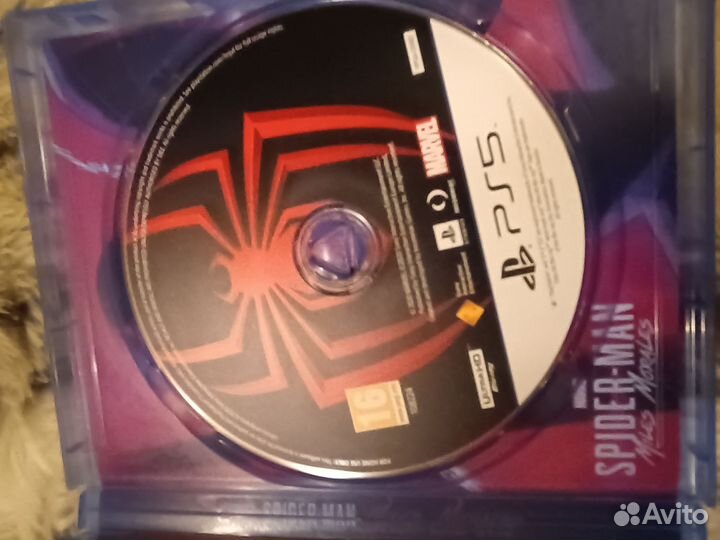 Marvel's Spider Man Miles Morales диск ps5