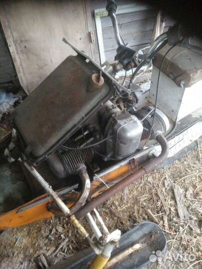 Самоделка снегоход