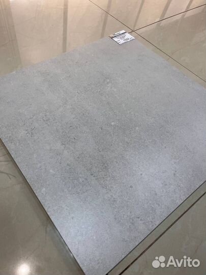 Керамогранит под бетон 60x60 Concrete light grey