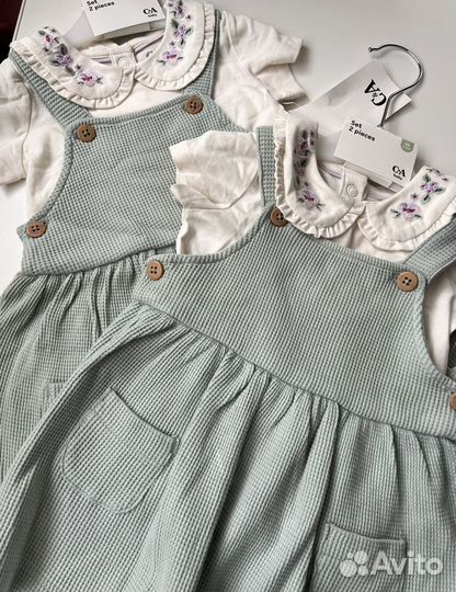 Комплект летний для девочки68,74