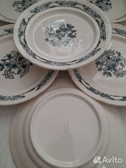 Тарелки зик Ежевика СССР