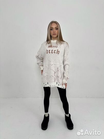 Свитер оверсайз