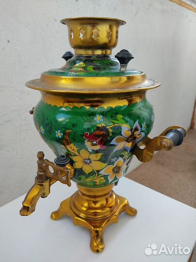 Самовар электрический расписной