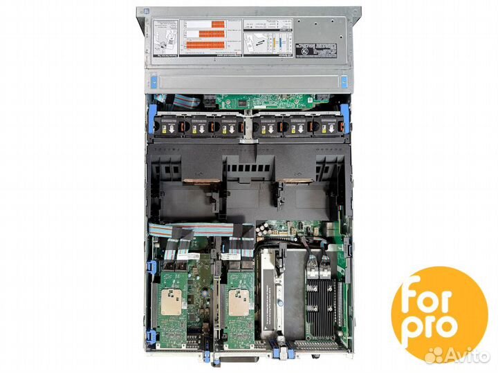 Сервер dell R740xd 24SFF 2x4110Sil 256GB, H330