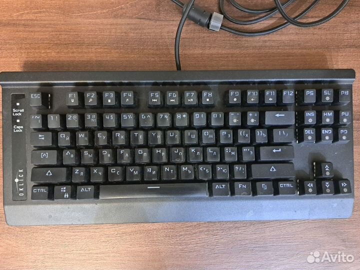 Клавиатура механическая oklick 930G 2V