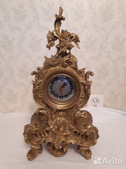 Часы винтажные настольные (каминные)
