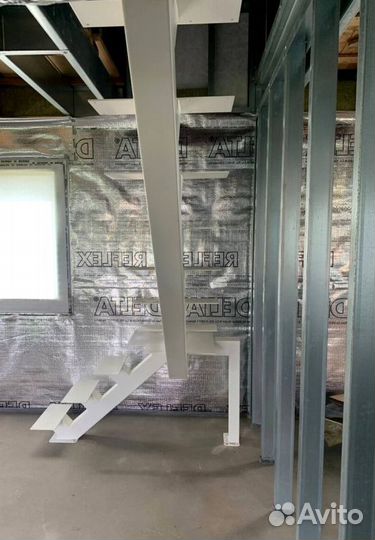 Обшивка ступеней Ясенем