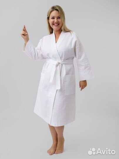 Халат банный вафельный Артикул 753 - 750