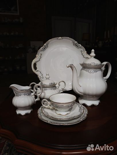 Винтажный сервиз Sylvia от Hutschenreuther